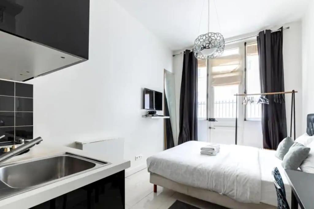 Canal St Martin : Charming Cosy Studio Paris Exterior foto